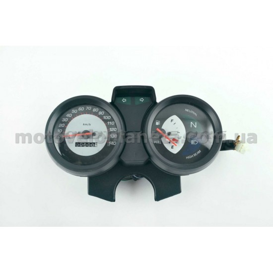 Панель приборов (в сборе)   Yamaha YBR 125   (140км/ч, черная) (mod:MY-062), шт