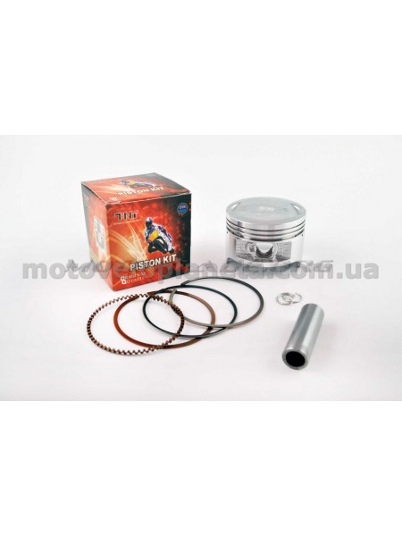 Поршень   4T CB/CG   Ø63,50mm, p-15   (150/200cc STD:  163FML)   RED, компл.