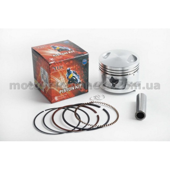 Поршень   4T CB/CG   Ø62,00mm, p-15   (150/175cc STD:  162FMJ, 162FMK)   RED, компл.