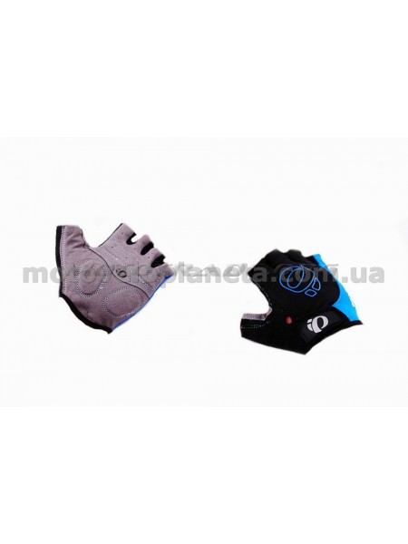 Перчатки без пальцев (mod:1, size:XL, черно-синие) IP, пара Перчатки без пальцев (mod:1, size:XL, черно-синие) IP, пара