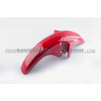 Пластик   Yamaha YBR125   переднее крыло   (красный)   KOMATCU, шт