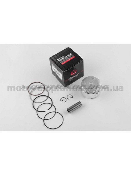 Поршень Yamaha YBR125 .STD (Ø54,00) JIN, компл. Поршень Yamaha YBR125 .STD (Ø54,00) JIN, компл.