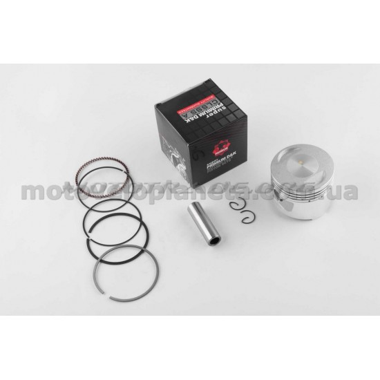 Поршень   4T CB/CG   Ø62,00mm, p-15   (150/175cc STD:  162FMJ, 162FMK)   JIN, компл.