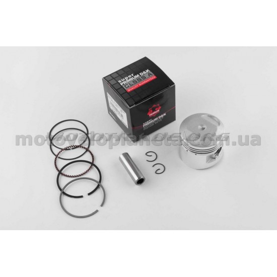 Поршень   4T CB/CG   Ø56,50mm, p-15   (125/140cc STD)   JIN, компл.
