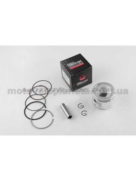 Поршень 4T CB/CG Ø62,00mm, p-15 (150/175cc STD: 162FMJ, 162FMK) JIN, компл. Поршень 4T CB/CG Ø62,00mm, p-15 (150/175cc STD: 162FMJ, 162FMK) JIN, компл.