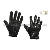 Перчатки   SCOYCO   (mod:MC-10, size:M, черные, текстиль), пара