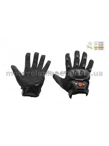Перчатки SCOYCO (mod:HD-09, size:XL, черные, текстиль), пара Перчатки SCOYCO (mod:HD-09, size:XL, черные, текстиль), пара