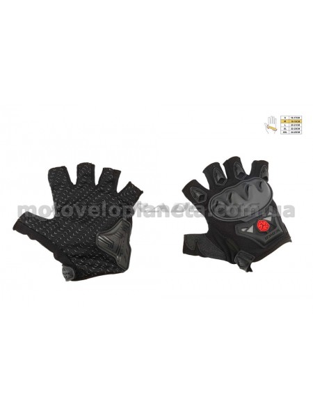 Перчатки без пальцев (mod:MC-29D,size:M, черные) SCOYCO, пара Перчатки без пальцев (mod:MC-29D,size:M, черные) SCOYCO, пара