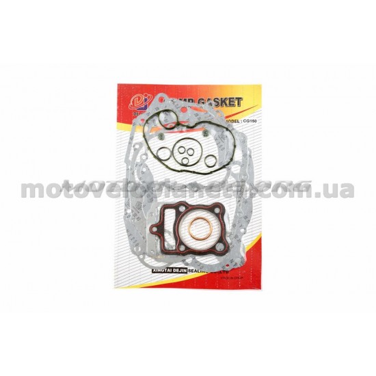 Прокладки двигателя (набор)   4T CG125   (полный)   DJ   (mod:A), компл.