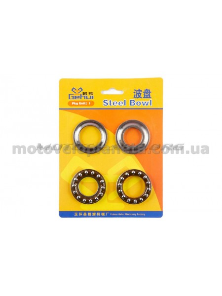 Подшипники руля Zongshen ZS200GS GEHUI, компл. Подшипники руля Zongshen ZS200GS GEHUI, компл.