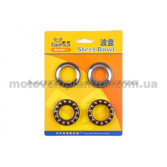 Подшипники руля   Zongshen ZS200GS   GEHUI, компл.