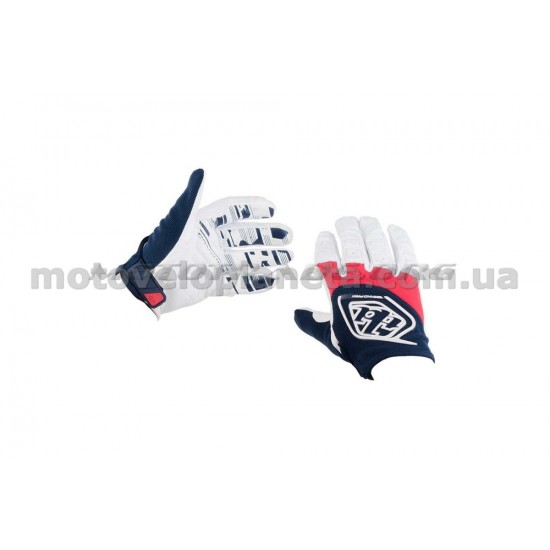 Перчатки   TLD   (mod:030, size:L, черно-белые), пара