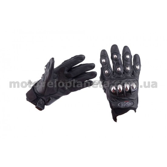 Перчатки   AXE RACING   (size:M, черные) (mod:2), пара