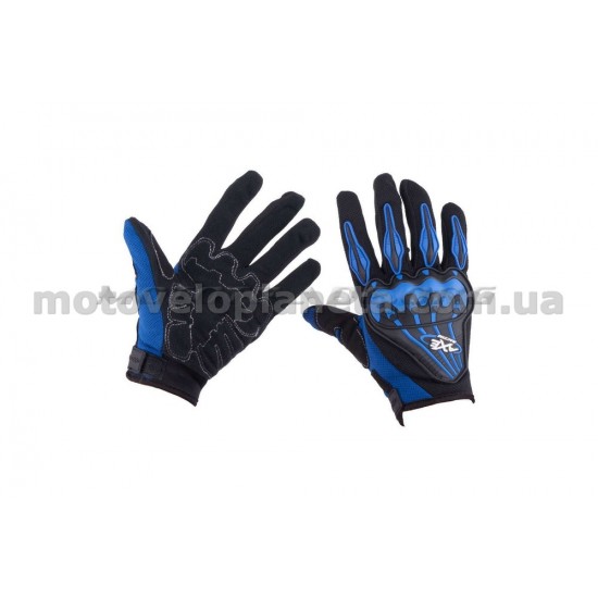 Перчатки   AXE RACING   (size:XL, синие) (mod:1), пара
