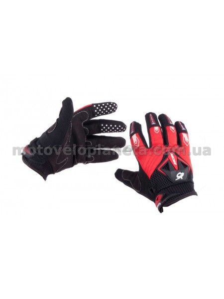 Перчатки RG (mod:1, size:M, красно-черные), пара Перчатки RG (mod:1, size:M, красно-черные), пара