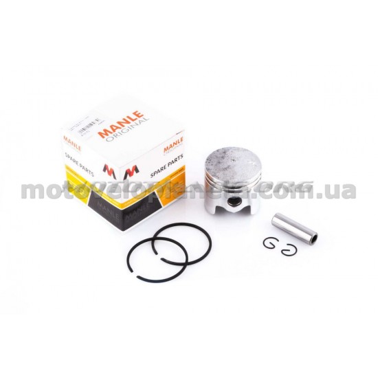 Поршень мотокосы   1E40F   (Ø40)   MANLE, компл.