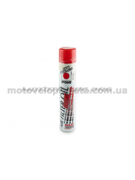 Масло   воздушного фильтра, 0,75л   (AIR FILTER OIL RACING, спрей)   IPONE, шт