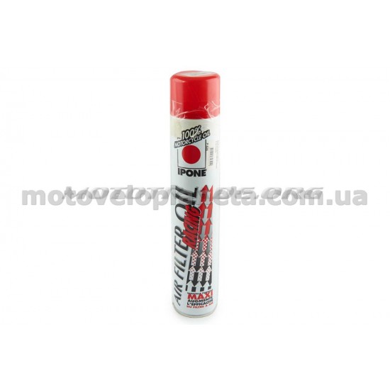 Масло   воздушного фильтра, 0,75л   (AIR FILTER OIL RACING, спрей)   IPONE, шт