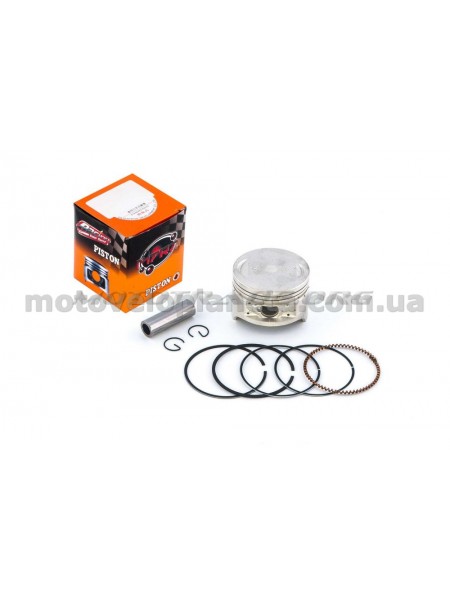 Поршень Zongshen CG200 0,50 (Ø64 OHV) оригинал Taiwan SEE, компл. Поршень Zongshen CG200 0,50 (Ø64 OHV) оригинал Taiwan SEE, компл.