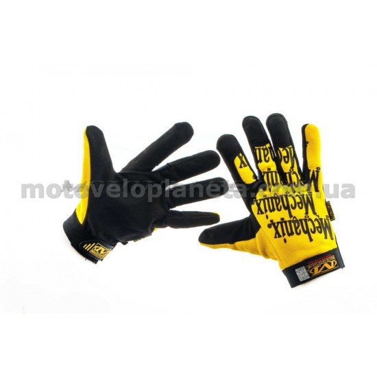 Перчатки   MECHANIX   (желто-черные size M), пара
