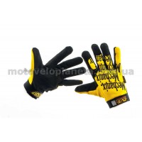 Перчатки   MECHANIX   (желто-черные size L), пара