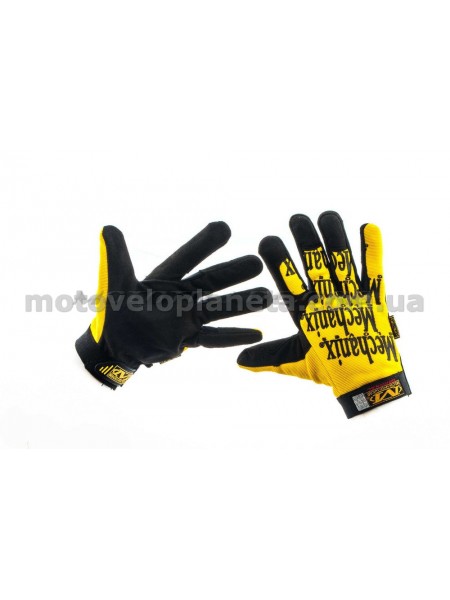 Перчатки MECHANIX (желто-черные size L), пара Перчатки MECHANIX (желто-черные size L), пара