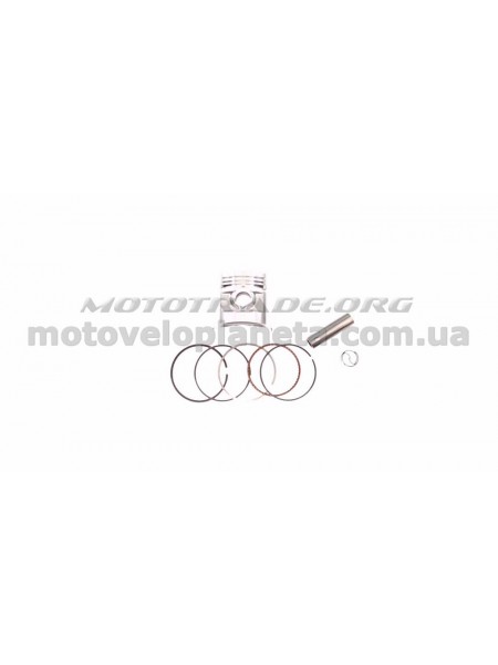 Поршень 4T CB/CG Ø56,50mm, p-15 (125/140cc STD) KOMATCU (mod.A), компл. Поршень 4T CB/CG Ø56,50mm, p-15 (125/140cc STD) KOMATCU (mod.A), компл.