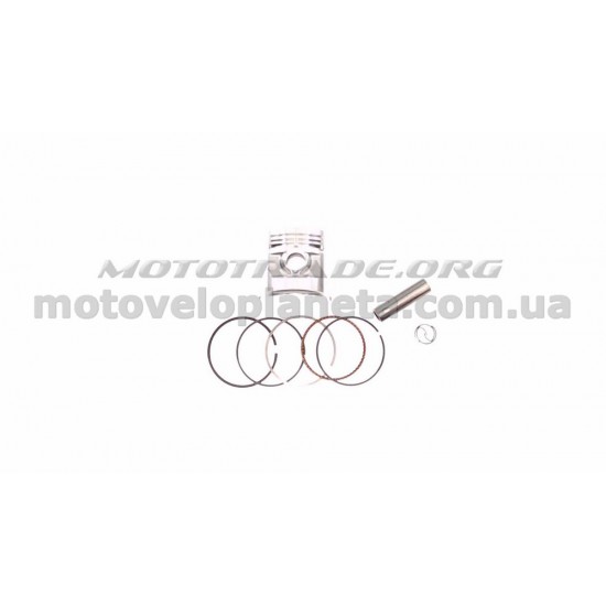 Поршень   4T CB/CG   Ø56,50mm, p-15   (125/140cc STD)   KOMATCU   (mod.A), компл.