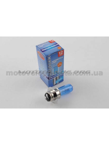 Лампа P15D-25-1 (1 ус)   12V 50W/50W   (супер белая)   BEST   (mod:A), шт