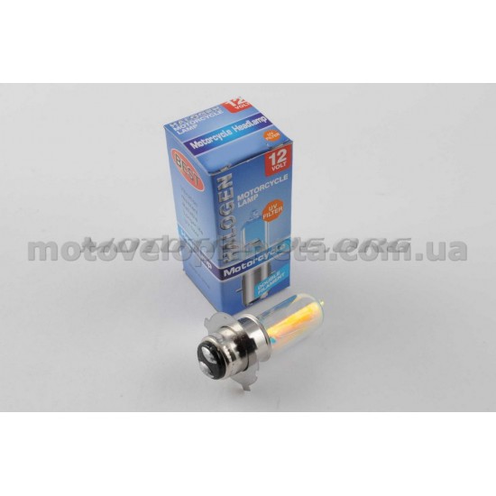 Лампа P15D-25-3 (3 уса)   12V 18W/18W   (хамелеон розовый)   BEST   (mod:A), шт