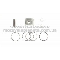 Поршень   Yamaha YBR125   .STD  (Ø54,00)   KOMATCU   (mod.A), компл.
