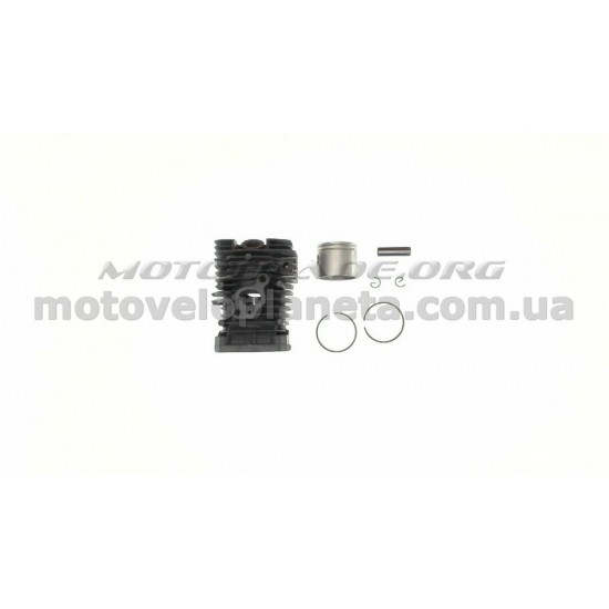 Поршневая б/п (ЦПГ)   для Partner P350   (Ø41,1)   (черный)   (Никосил)   EVO, компл.