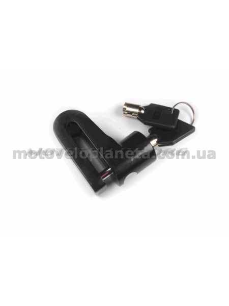 Замок противоугонный   (на тормозной диск) (5*35) (черный)   DVK, шт
