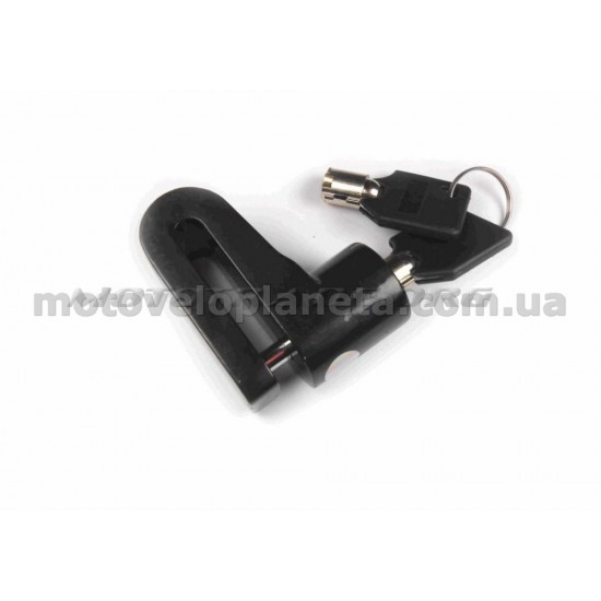 Замок противоугонный   (на тормозной диск) (5*35) (черный)   DVK, шт