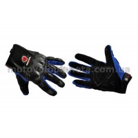 Перчатки   SCOYCO   (mod:HD-12, size:M, синие, текстиль, карбон), пара