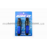 Подножки пассажирские   (mod:monster energy)   (синие)   RIDE IT, пара