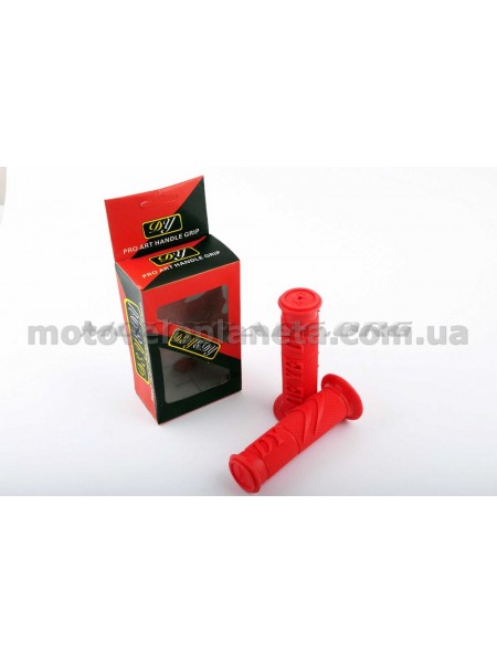 Ручки руля (красные) DY, пара Ручки руля (красные) DY, пара