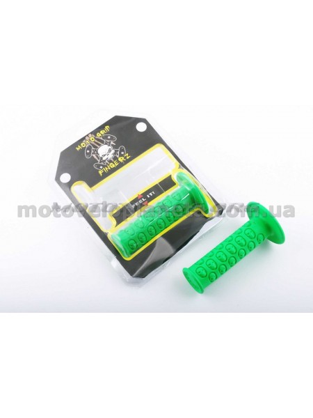 Ручки руля   (mod:1, зеленые)   MOTOGRIP, пара