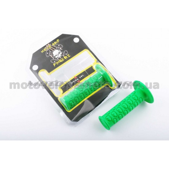Ручки руля   (mod:1, зеленые)   MOTOGRIP, пара