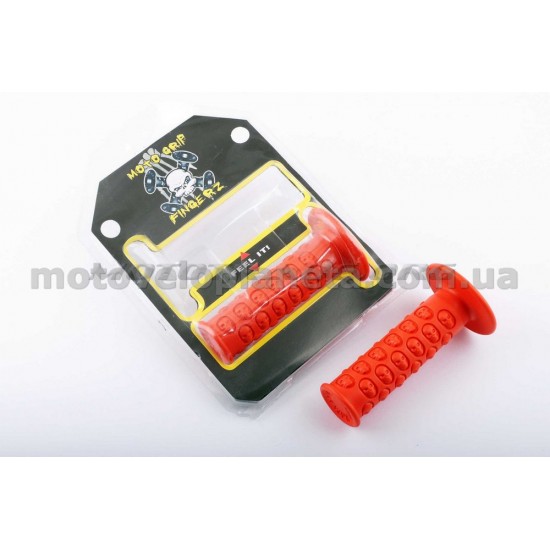 Ручки руля   (mod:1, красные)   MOTOGRIP, пара