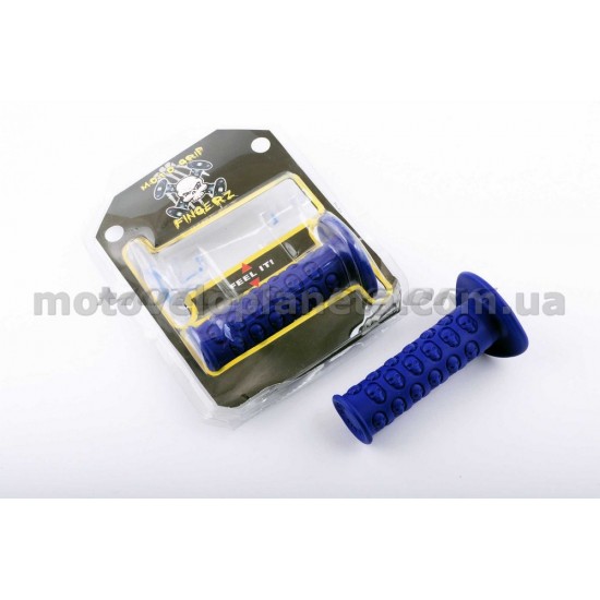 Ручки руля   (mod:1, синие)   MOTOGRIP, пара
