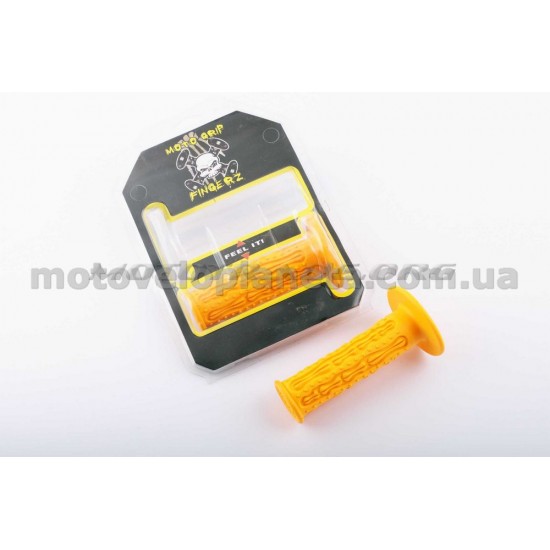 Ручки руля   (mod:2, оранжевые)   MOTOGRIP, пара