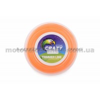 Леска мотокосы   Ø2,4mm, 60 метров   (звезда, оранжевая)   ZHGT, шт