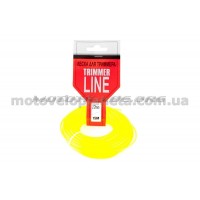Леска мотокосы   Ø2,7mm, 15 метров   (косичка, желтая)   ZHGT, шт