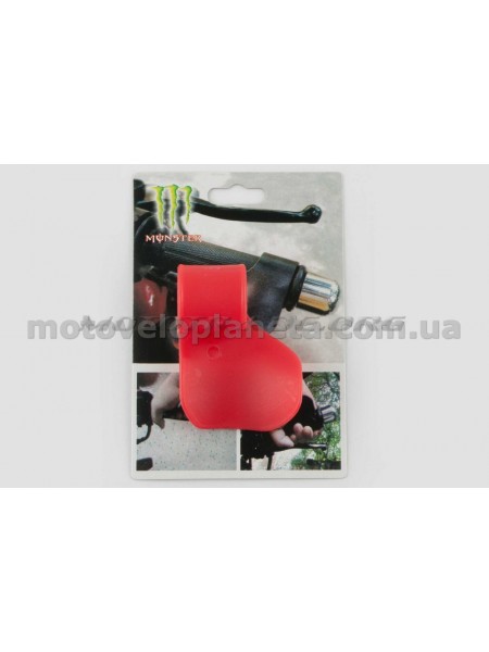 Рычаг круиз контроля ручки газа MONSTER ENERGY (универсальный, красный) XJB, пара Рычаг круиз контроля ручки газа MONSTER ENERGY (универсальный, красный) XJB, пара