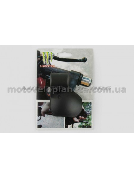 Рычаг круиз контроля ручки газа MONSTER ENERGY (универсальный, черный) XJB, пара Рычаг круиз контроля ручки газа MONSTER ENERGY (универсальный, черный) XJB, пара