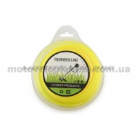 Леска мотокосы   Ø2,4mm, 60 метров   (квадратя, желтая)   YLA, шт