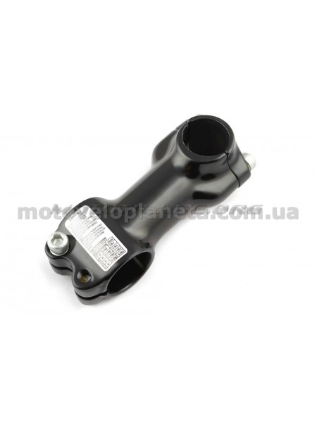 Вынос руля велосипеда   (горный, алюминий, L-80mm, D-28,6mm)   (черный)   REKO, шт