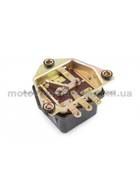 Реле регулятор напряжения МТ, УРАЛ, ДНЕПР 12V РР-330 (5 контактов) EVO, шт Реле регулятор напряжения МТ, УРАЛ, ДНЕПР 12V РР-330 (5 контактов) EVO, шт
