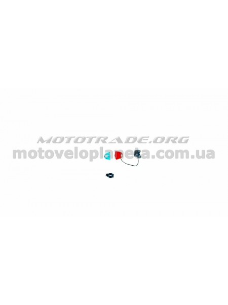 Сигнал велосипедный с подсветкой   Police   (красно- синий) (mod:JY-325)   DS, шт